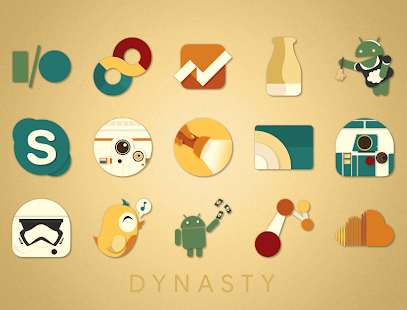 Dynasty - Retro Icon Pack स्क्रीनशॉट