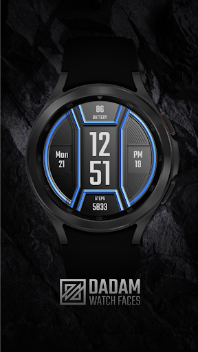 Android application DADAM31 Digital Watch Face screenshort