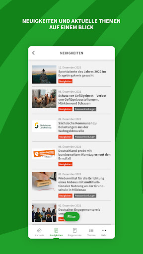 Erzgebirgskreis-App Screen 2