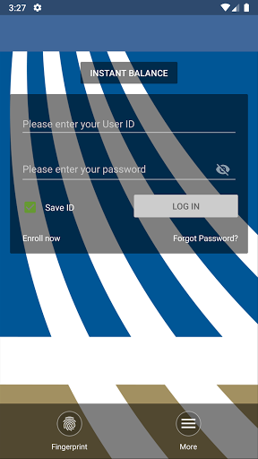 First Security Mobile Banking Screen 2