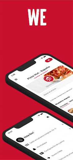 Android application Pizza Hut screenshort