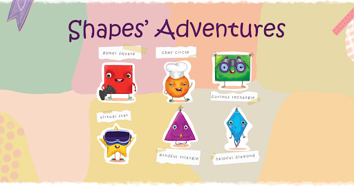 Android application Shapes Adventures AR screenshort