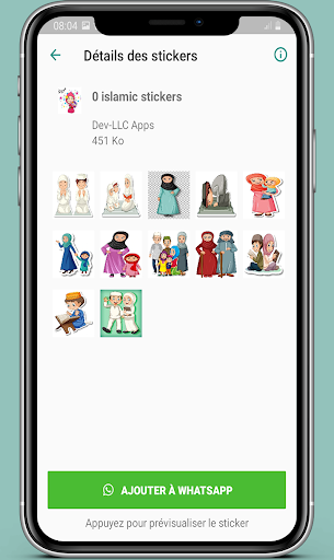Islamic stickers girls and boy Screen 2
