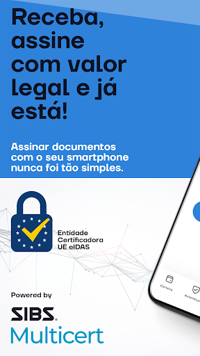 Android application Multicert ID screenshort