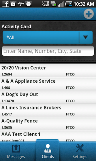Front Row Solutions Screen 3