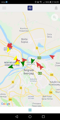 GPS STO Mobile Client Screen 2