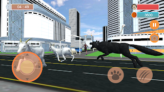 Wild Wolf City Attack Rampage - Screenshot 2