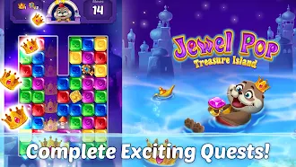 Game screenshot Jewel Pop: Treasure Island hack