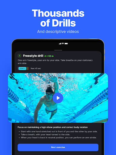 Screenshot of SwimUp - Swimming Training