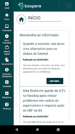 Android application Koopere screenshort