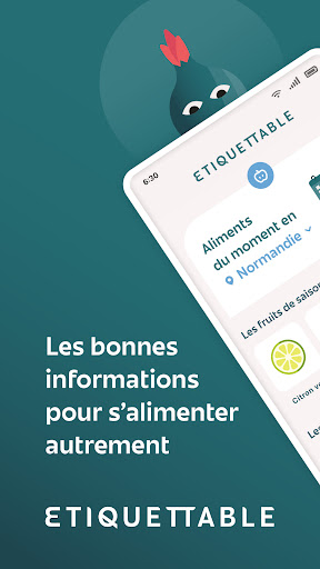 Android application Etiquettable screenshort