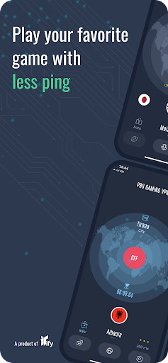 Android application VPN Gaming - Fast & Stable screenshort
