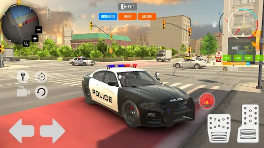 Police Simulator Cop Car Chase