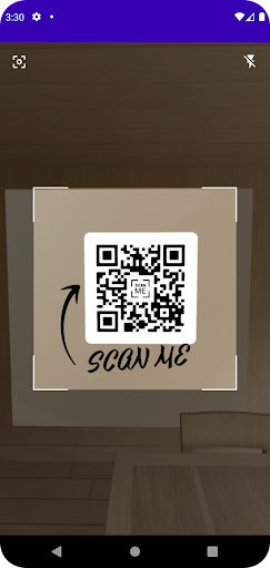 Android application Qr Code Scanner screenshort