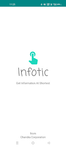 Android application Infotic - A Smart Browser screenshort
