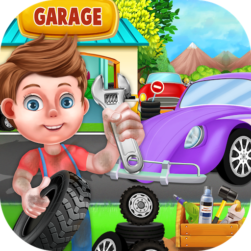Kids Car Garage logo
