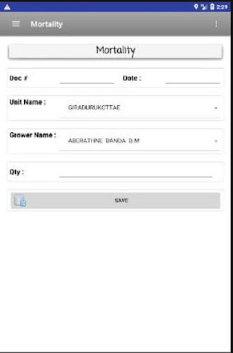 Grower Daily Info Screen 3
