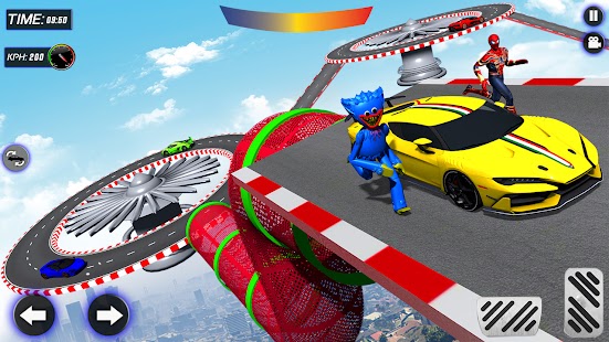 Spider Car Stunt Mega Ramp Car Screenshot