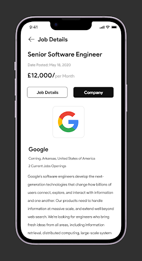 FocusedJOBS Screen 3