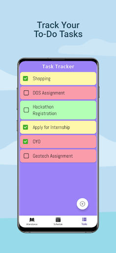 College Attendance Tracker Screen 3