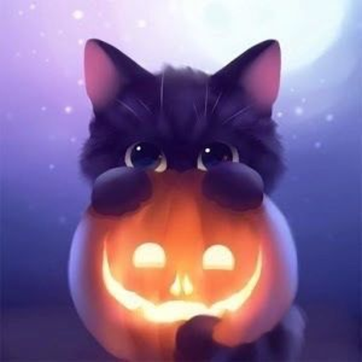 Halloween Cats Wallpapers logo