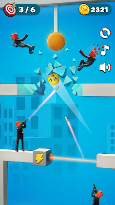 Bullet Smile: Ragdoll Puzzles - Screenshot 3