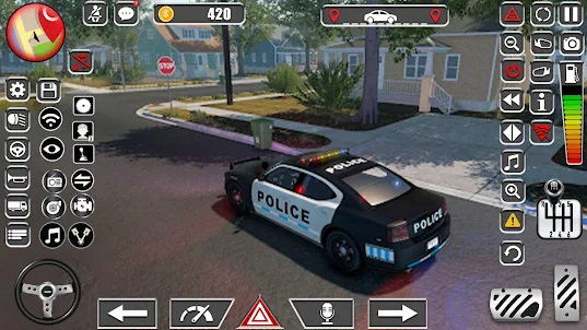 تقدم ألعاب سيارات الشرطة