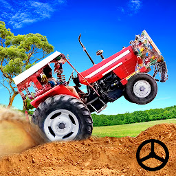 Hình ảnh biểu tượng của Heavy Tractor Driving Stunt 3D