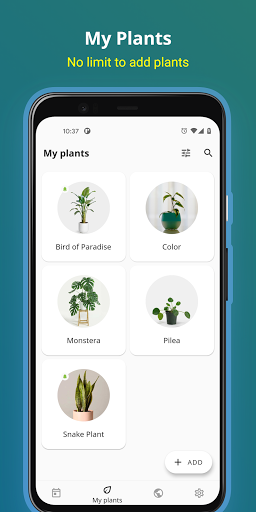 Plantnote : Plant Diary & Wate Screen 2