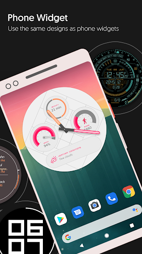 Watch Face Designer - Pujie Black - Wear OS