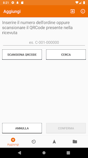 Android application My Smart Order - Rider screenshort