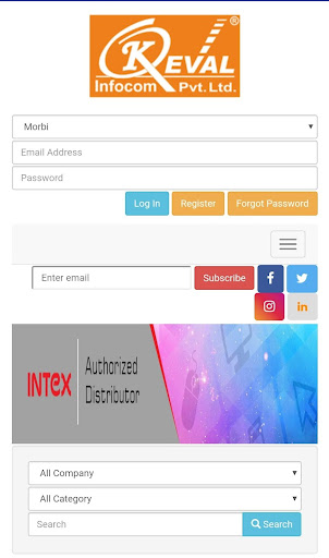 Android application KevalGroup screenshort