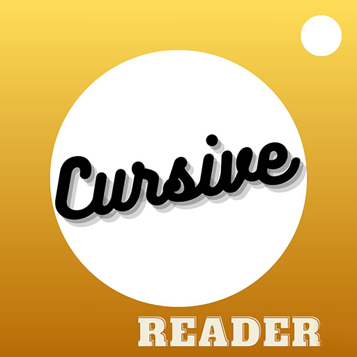 Cursive Writing Reader: Camera  Icon