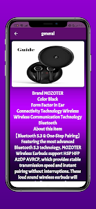 mozoter earbuds guide