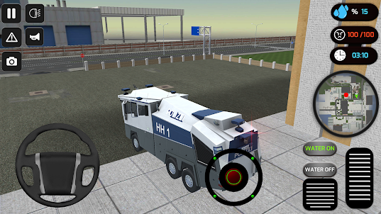 Police Riot Truck Simulator