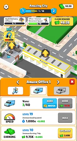 Game screenshot Delivery Tycoon - Idle Game hack