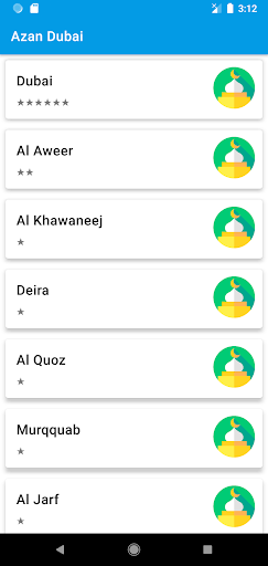 Azan Dubai Screen 3