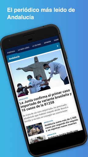 Android application Andalucía Información screenshort