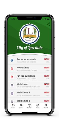 City of Lucedale Screen 2