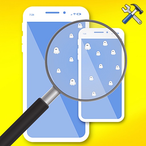 Celular com toque Fantasma logo