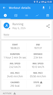 Caynax - Running & Cycling GPS Capture d'écran