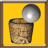Ball and Bucket icon