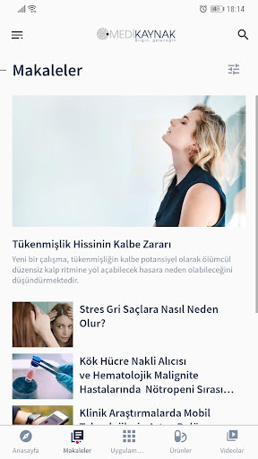 Android application Medikaynak screenshort