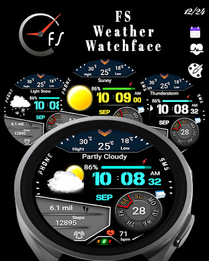 Weather Watchface Watch7/ultra screenshot 3