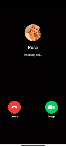 BlackPink Video Call Messenger Screen 2