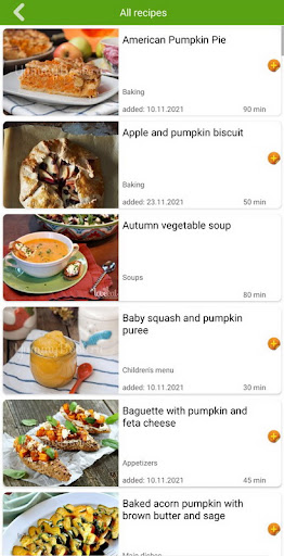 Pumpkin recipes Screen 3