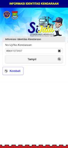 SIJALU - eKIR Kab. Tangerang Screen 2