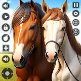 Horse riding stories icon