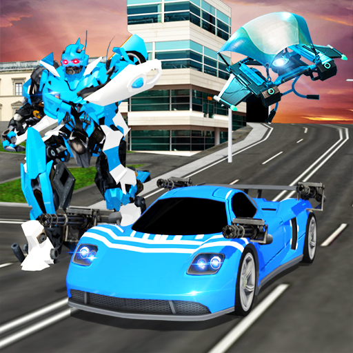 Grand Robot Car Battle:USA Robot Super Car