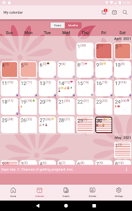WomanLog Period Calendar 10